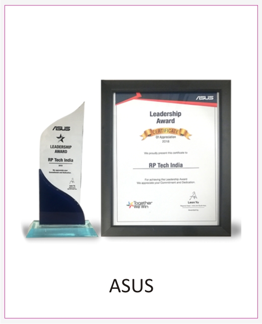 Leadership Award By ASUS, 2018